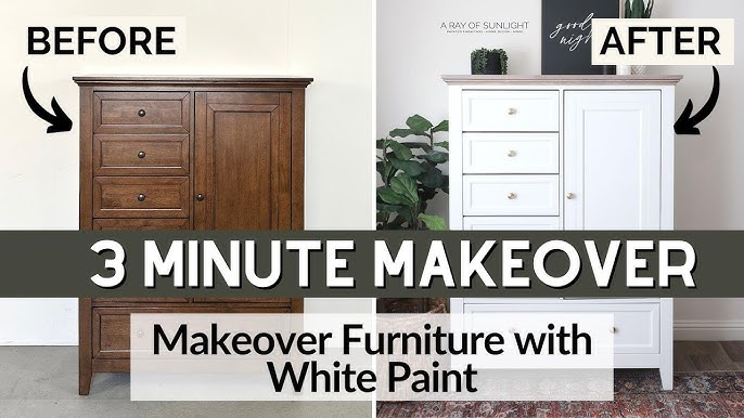 Painting Wood Furniture White