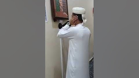 القارئ عبد العزيز سحيم الجزائري حفظه الله يرفع ادان