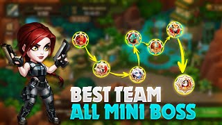 Best team for all mini boss in Lara Croft Event