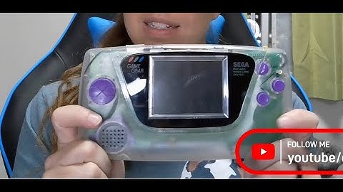 Sega Game Gear CleanScreen Mod
