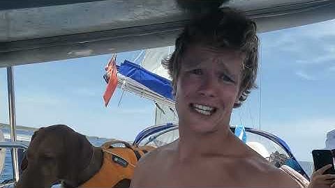 E58 Boats DRAGGING ANCHOR in a LIGHTNING STORM