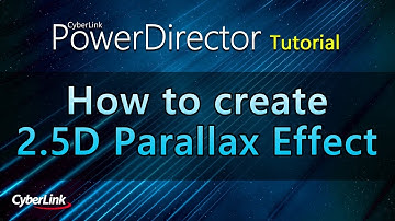 How to animate a photo with 2.5D Parallax Effect with PowerDirector/PhotoDirector