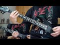 Slayer - Praise  of Death (guitar cover)