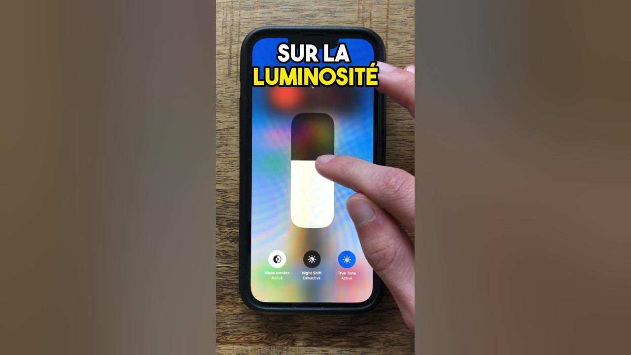La Luminosite De Mon Iphone Se Baisse Toute Seule DÉSACTIVER LA LUMINOSITÉ AUTOMATIQUE SUR IPHONE #astuce #iphone - YouTube