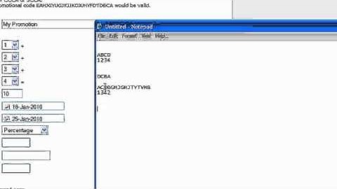 How to create large numbers of promotional codes