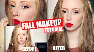 FALL MAKEUP TUTORIAL | JustAli