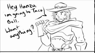 [overwatch comic dub] -  taco bell