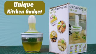 Most Innovative Kitchen Gadget Review | Silicon Brush Oil Jar | Oil Dispenser | Best Oil Dispenser