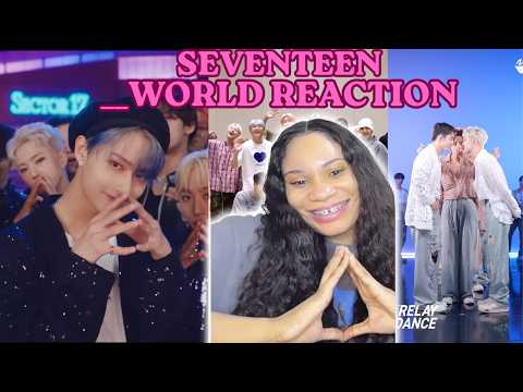 FIRST TIME Watching SEVENTEEN (์ธ๋ธํด) '_WORLD' MV + Dance Practice & Relay Dance ๐๐| REACTION