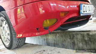 Fiat Barchetta broken bumper DIY repair !
