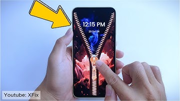 Change the Boring Lock Screen with Zipper Lock Style