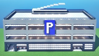 CAR PARKING MINECRAFT - Minecraft tutorial