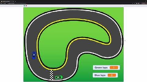 How To Make an Easy Two Player Racing Game | Scratch Tutorial