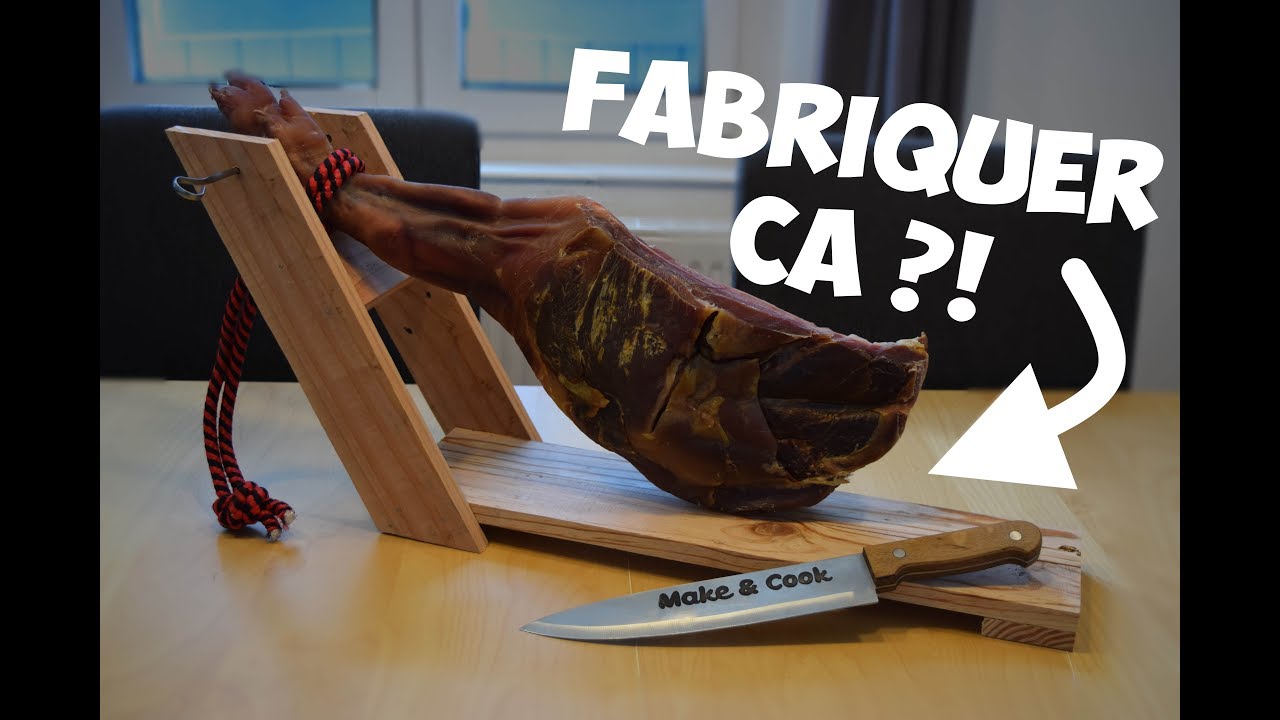 Support à jambon en bois - La Maison du Jambon de Bayonne