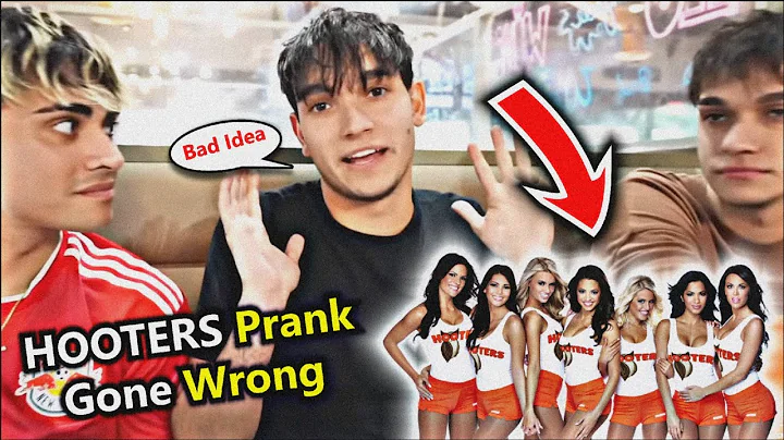 HOOTERS Prank Gone Wrong: FaceTiming My Girlfriend *bad idea* Lucas and Marcus
