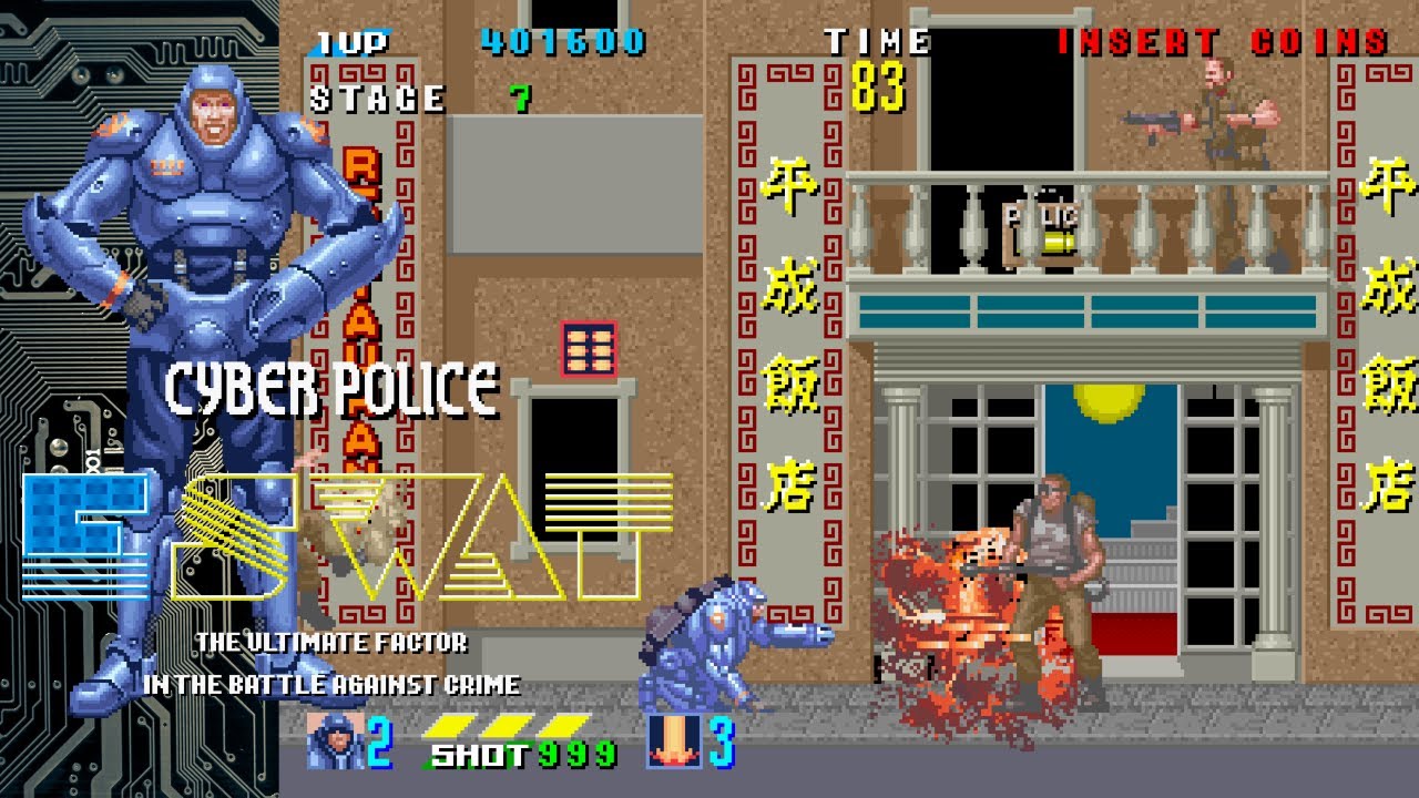 Shinobi Super Monaco GP Crack Down Cyber Police ESWAT Golden AXE