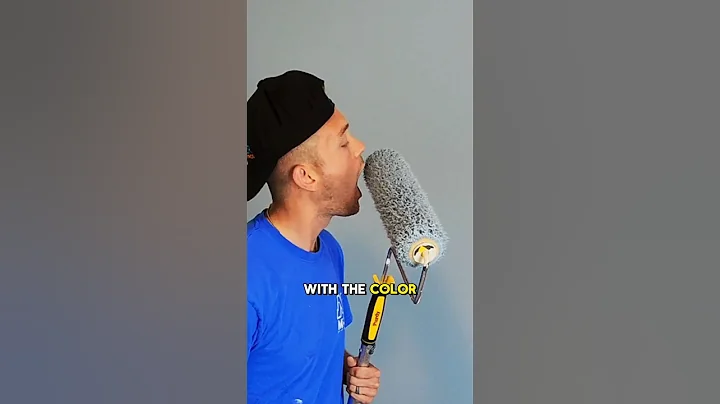 I painted the wall red, then blue! Heres why.. #alecpaints #diypaint #diy #satisfying thumbnail