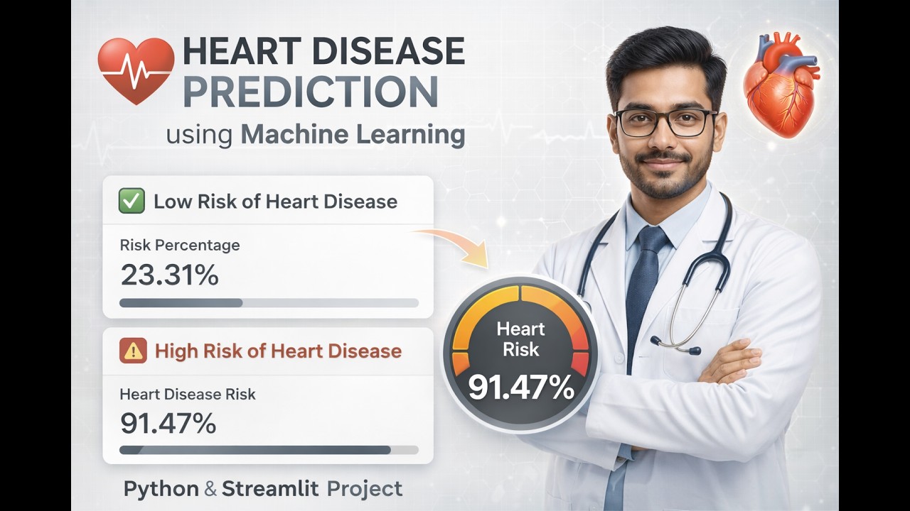 Build a Heart Disease Prediction App with Machine Learning | Streamlit ...