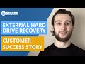 External Hard Drive Recovery Customer Success Story | Secure Data Recovery