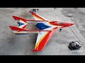 NPM Firebird Jet (Mass Effect Normandy theme) Nitro RC Plane Full Flight