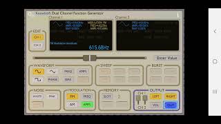 Plant stimulation sound. Sonic Bloom sound emulation using Keuwlsoft Funct. Gen. App.