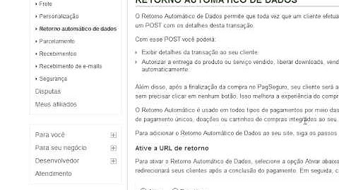 Configurando o UOL PagSeguro em sua Loja Virtual InetLoja