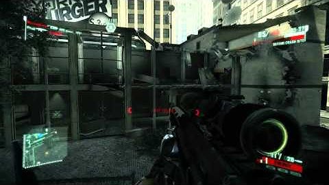 Crysis 2 Crash site Downed bird  DSG-1 20-6