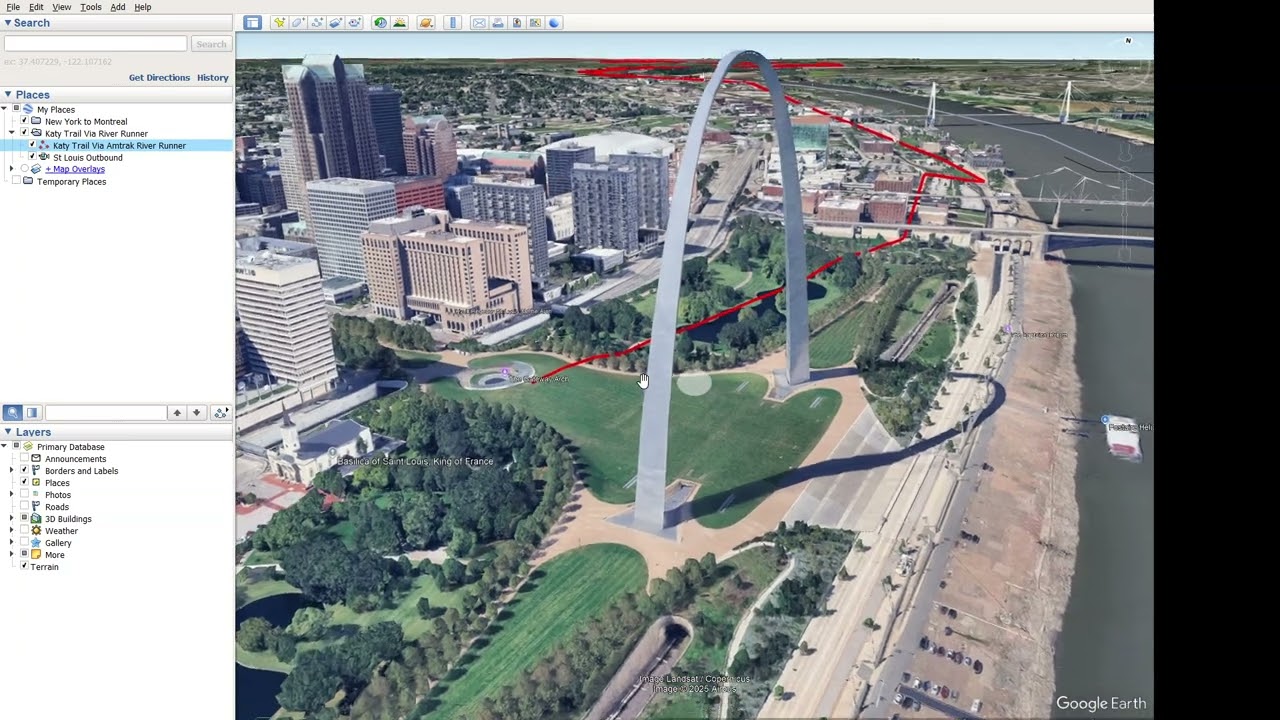 St Louis Bike Ride Plan
