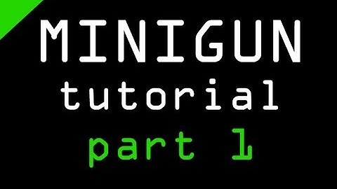 Cinema 4D - Minigun Tutorial Part 1