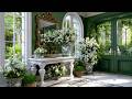 Martha Stewart Spring Home Decor 2026  Bold and Elegant Green &amp; White Luxury Entryway Design