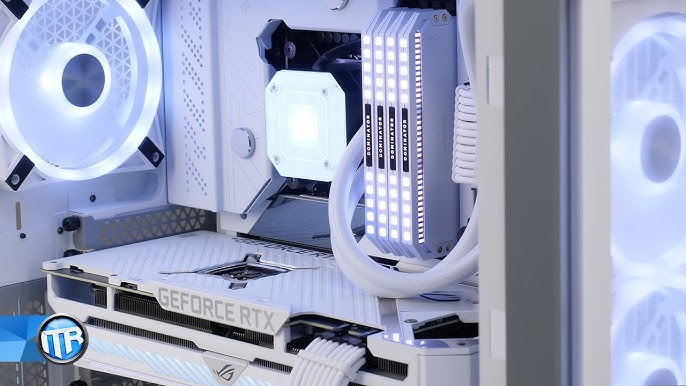 First all-white PC build by LamaTheLlama - AMD Ryzen 5 5600X, GeForce RTX  3070 LHR, Corsair iCUE 4000X RGB ATX Mid Tower - PCPartPicker