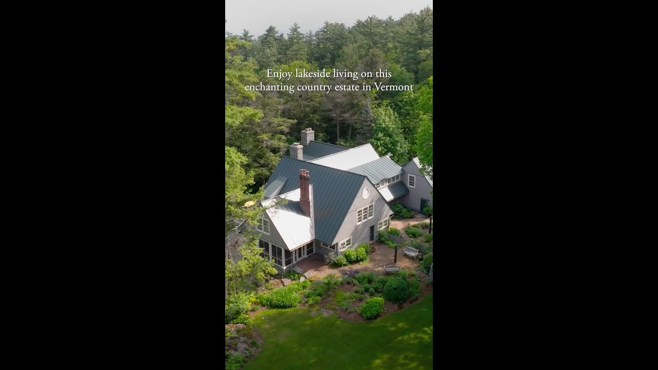 Vermont's most enchanting lakeside retreat is on the market for only $6,795,000 