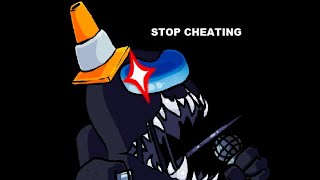 Black Imposter Fnf Mod Run Away and fnf week 4 mod