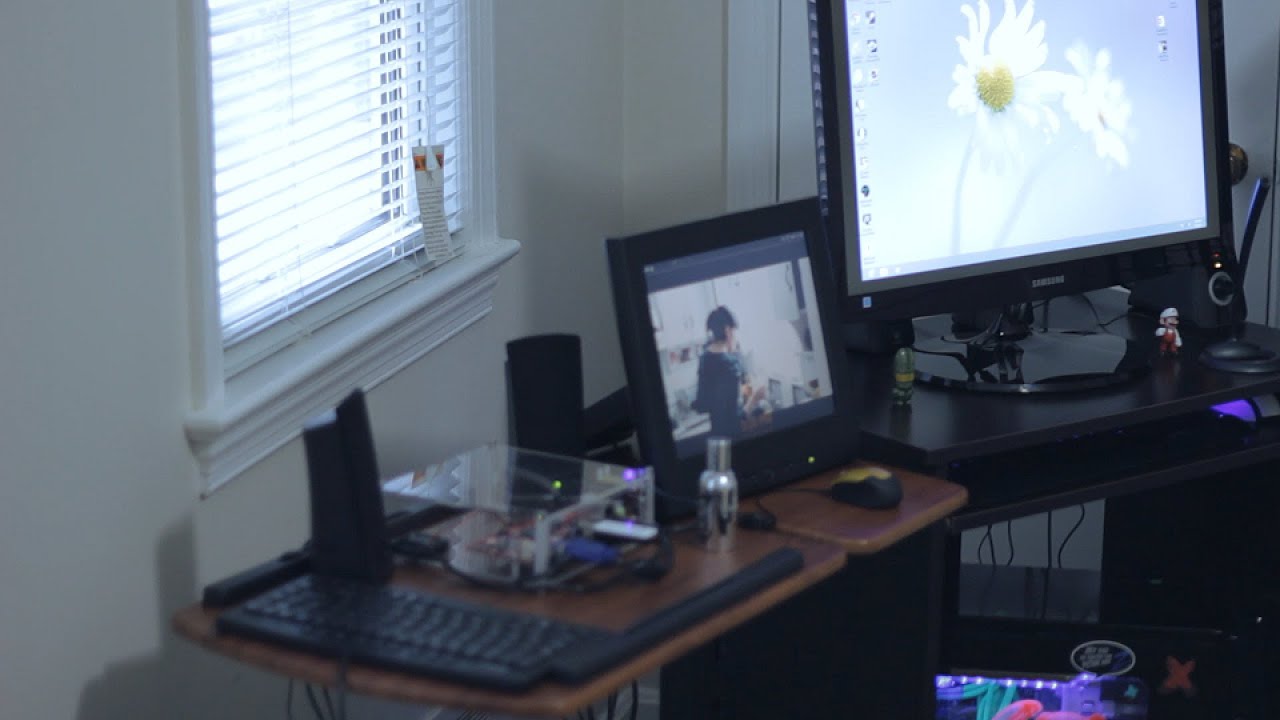 A Look at The Current Computer Setup. Upgraded. Video Editing and ...
