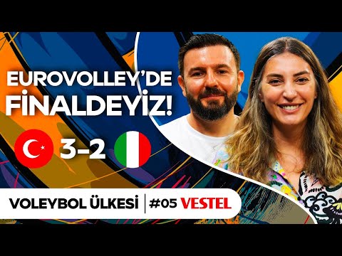 🔴 CANLI YAYIN | 2023 Avrupa Voleybol Şampiyonası Yarı Final: Türkiye-İtalya | Voleybol Ülkesi #5