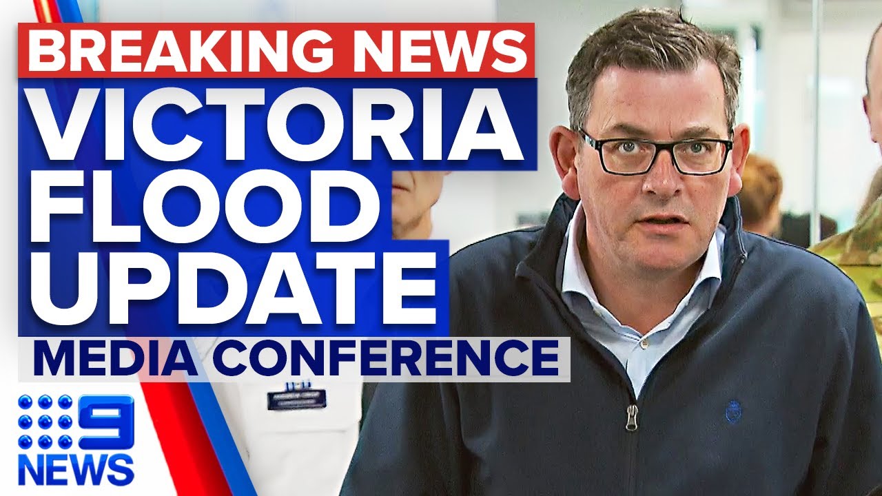 Free education services for flood-affected families, says Victorian premier | 9 News Australia