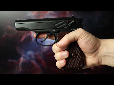 Видео: Пневматический пистолет KWC KM 44(D) Makarov