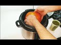 Make Pumpkin Puree putting Whole Pumpkin in Crock-Pot Pressure Cooker