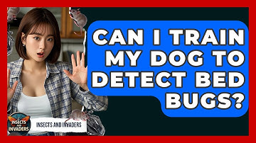 Can I Train My Dog To Detect Bed Bugs? - Insects and Invaders