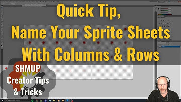 Shmup Creator | Sprite sheet naming tip, name with columns and rows