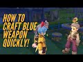 HOW TO CRAFT BLUE WEAPON QUICKLY | RAGNAROK X: NEXT GENERATION (Tagalog)