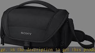 Sony LCSU21 Soft Carrying Case for Cyber-Shot and Alpha NEX Cameras (Black) screenshot 5