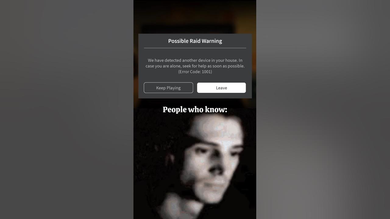 Roblox Error Code 1001: Possible Raid Warning - Another Device Detected —  Eightify