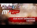 Most Impressive Crashes 2018 MXGP Season #Motocross