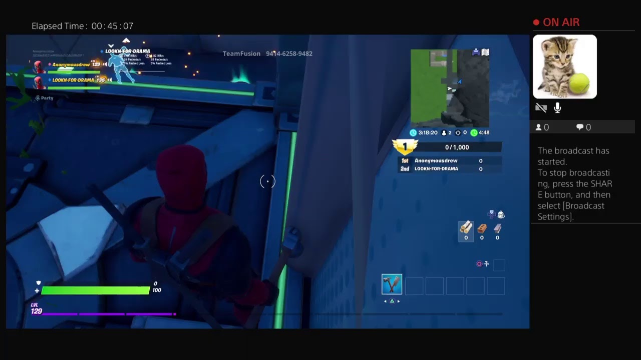 Anonymousdrew's Live PS4 Broadcast