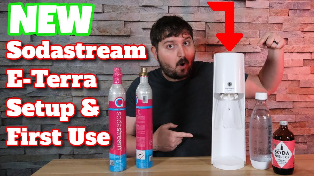 Sodastream E Terra Setup and First use. SPARKLING Water made easy. 