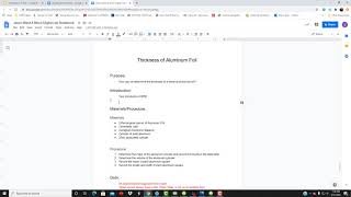 Part 5 Digital Lab Notebook