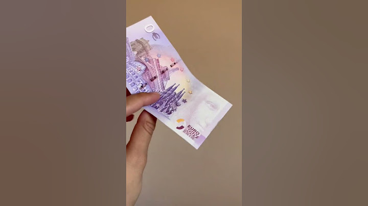 ZERO EURO banknote! How is it possible?