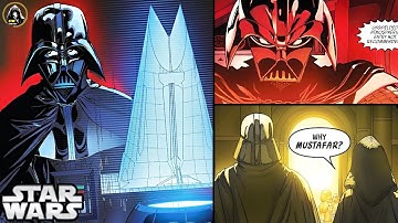 VADER FINALLY GOES TO MUSTAFAR TO BUILD HIS CASTLE (CANON) - Star Wars Theory Comics