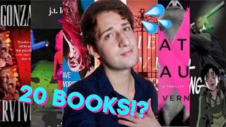 i review 20 books in less than 30 minutes!
